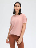 Millennia Round Neck Short Sleeve Active T-Shirt - Hovatok