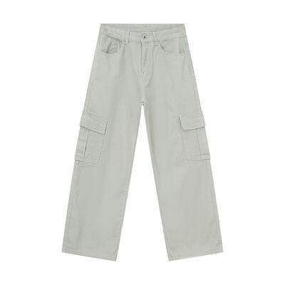 Wide Leg Cargo Jeans - Hovatok