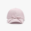 Tied Bow Cotton Baseball Cap - Hovatok