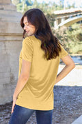 Basic Bae Bamboo Full Size V-Neck Short Sleeve T-Shirt - Hovatok