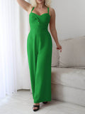 Devine Tie Back Backless Crisscross Jumpsuit - Hovatok