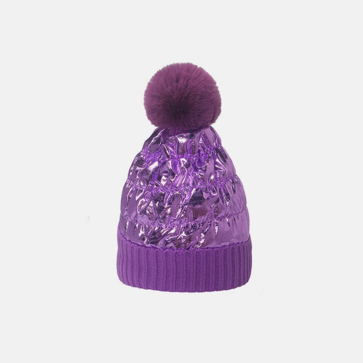 Thermal Knit Hat with Pompom - Hovatok