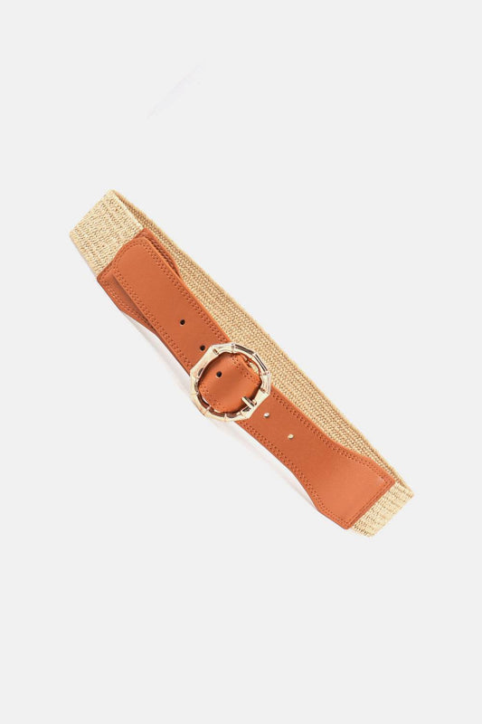Alloy Buckle Braided Belt - Hovatok