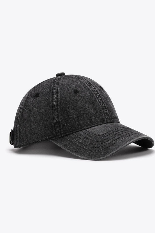 Plain Adjustable Baseball Cap - Hovatok