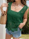 Cutout Wide Strap Cover-Up - Hovatok
