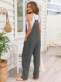 V-Neck Spaghetti Strap Jumpsuit - Hovatok