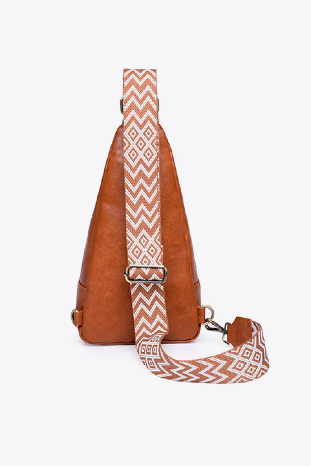 Adored Take A Trip PU Leather Sling Bag - Hovatok