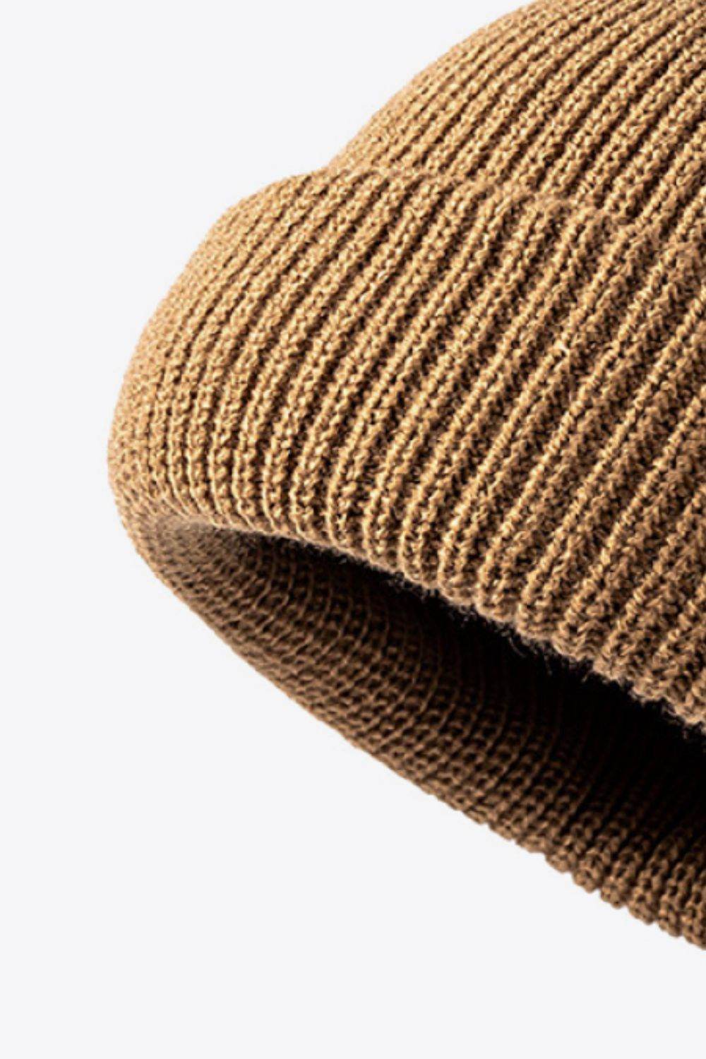 Calling For Winter Rib-Knit Beanie - Hovatok