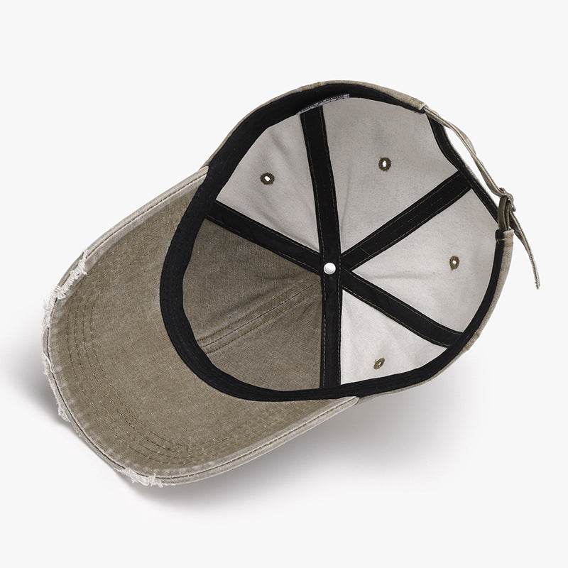 Distressed Washed Adjustable Baseball Cap - Hovatok
