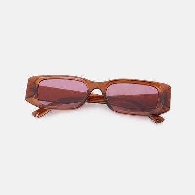 Polycarbonate Frame Rectangle Sunglasses - Hovatok