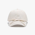 Tied Bow Cotton Baseball Cap - Hovatok