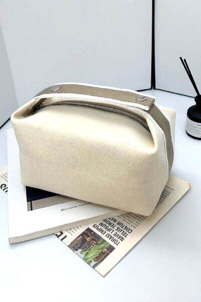 Zenana Waterproof Canvas Travel Cosmetic Bag - Hovatok