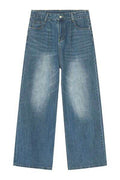 Wide Leg Jeans with Pockets - Hovatok