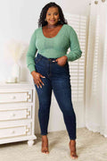 Basic Bae Scoop Neck Long Sleeve Top - Hovatok