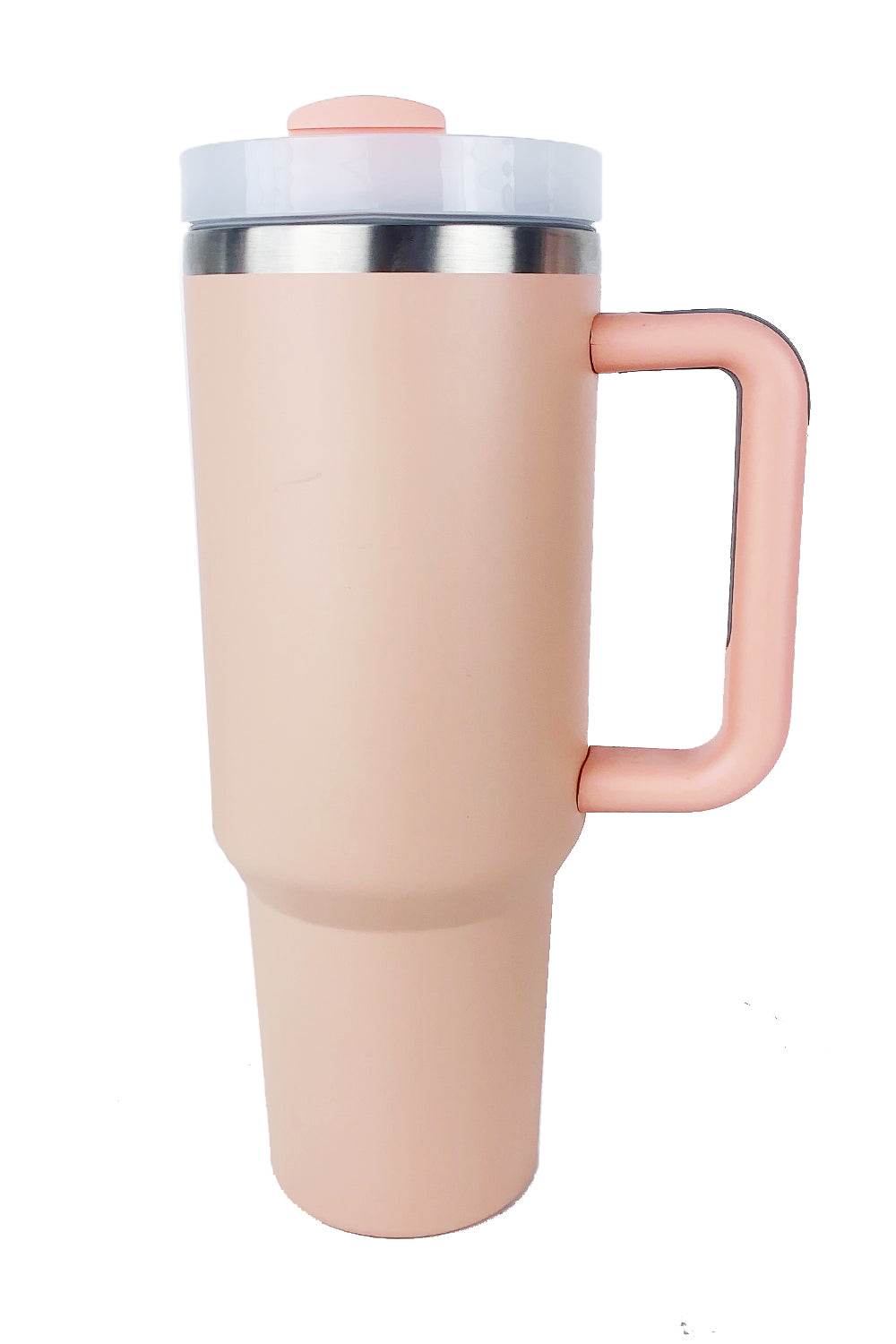 Stainless Steel Tumbler with Upgraded Handle and Straw - Hovatok