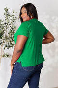 Basic Bae Full Size Round Neck Short Sleeve T-Shirt - Hovatok