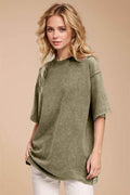 Basic Bae Round Neck Half Sleeve T-Shirt - Hovatok