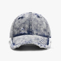 Distressed Cotton Adjustable Baseball Cap - Hovatok