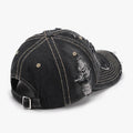 Distressed Adjustable Cotton Baseball Cap - Hovatok