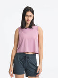 Millennia Round Neck Cropped Active Tank - Hovatok