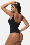 Spaghetti Strap Tummy Control Bodysuit - Hovatok