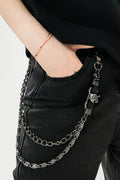 Double Layer Alloy Chain Belt - Hovatok