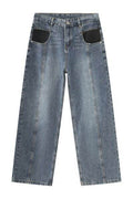 Mid Rise Waist Jeans with Pockets - Hovatok