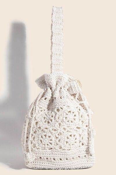 Fame Intricate Braided Single Strap Drawstring Bag - Hovatok