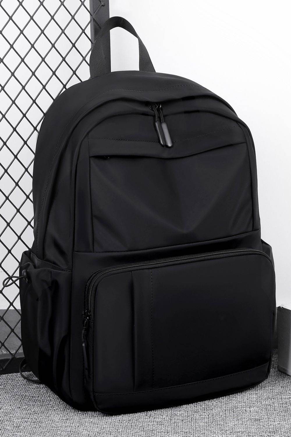Multi-Pockets Solid Color Backpack Bag - Hovatok