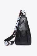 Adored Take A Trip PU Leather Sling Bag - Hovatok
