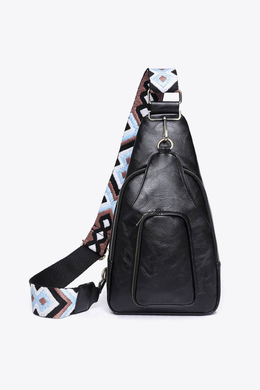 Adored Take A Trip PU Leather Sling Bag - Hovatok