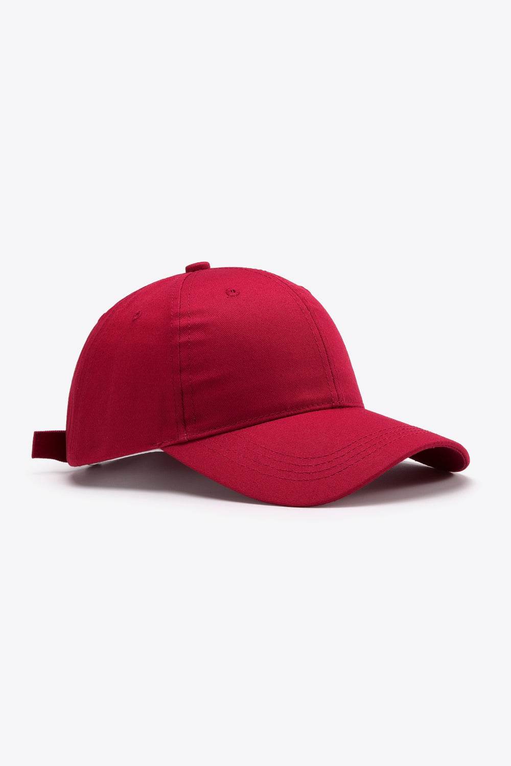 Plain Adjustable Cotton Baseball Cap - Hovatok