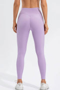 High Waist Active Leggings with Pockets - Hovatok