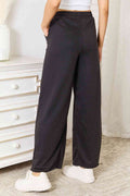 Basic Bae Wide Leg Pocketed Pants - Hovatok