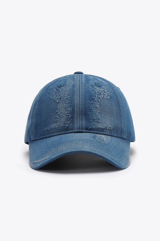 Distressed Adjustable Baseball Cap - Hovatok