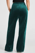 Drawstring Waist Wide Leg Active Pants - Hovatok