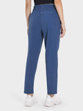 Millennia Pocketed High Waist Active Pants - Hovatok