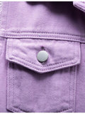 Full Size Button Down Raw Hem Sleeveless Denim Jacket Plus Size - Hovatok