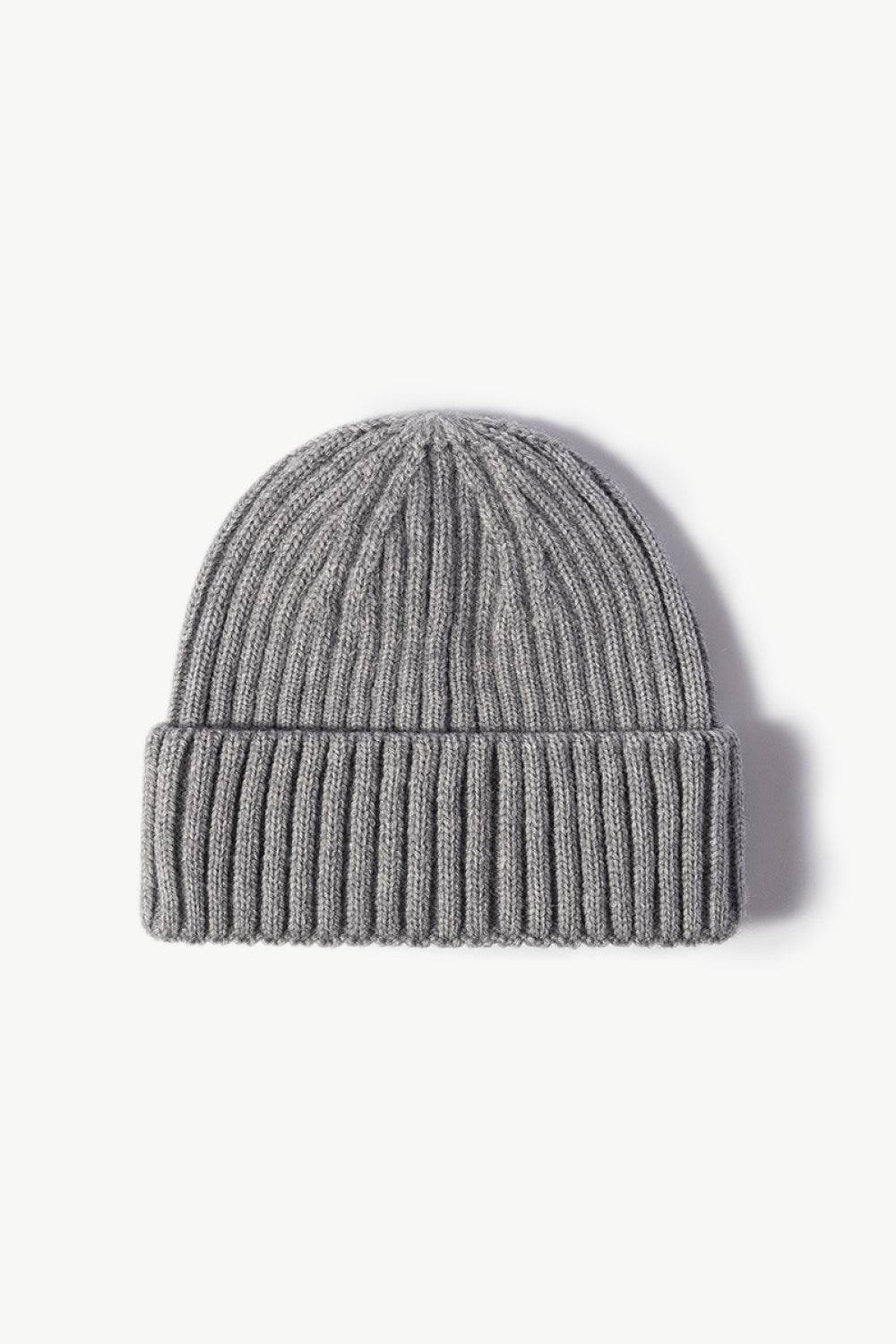 Rib-Knit Cuff Beanie - Hovatok