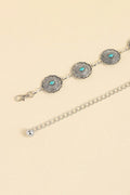 Vintage Turquoise Alloy Belt - Hovatok