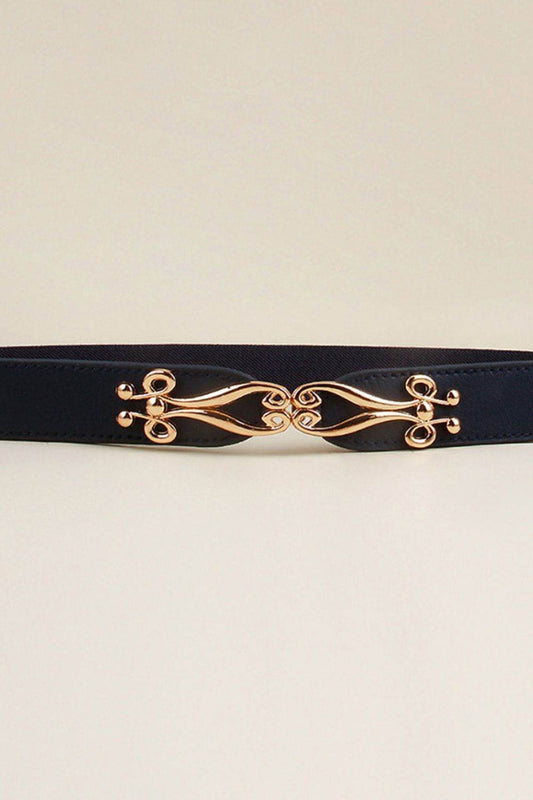 Alloy Buckle Elastic Belt - Hovatok