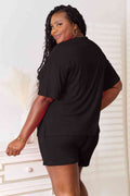 Basic Bae Full Size Soft Rayon Half Sleeve Top and Shorts Set - Hovatok