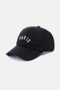 Zenana Embroidered City Baseball Cap - Hovatok
