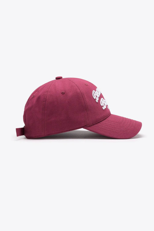Embroidered Graphic Adjustable Baseball Cap - Hovatok