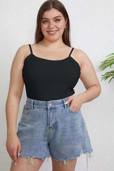 Basic Bae Full Size Round Neck Slim Cami - Hovatok