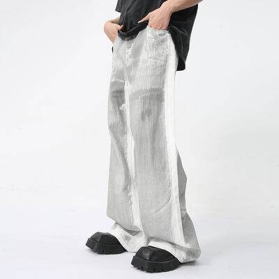 Wide Leg Jeans with Pockets - Hovatok