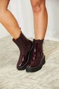 Forever Link Side Zip Platform Boots - Hovatok