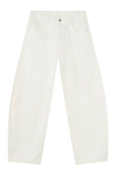 Wide Leg Jeans with Pockets - Hovatok