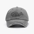 Embroidered Letter Cotton Baseball Cap - Hovatok