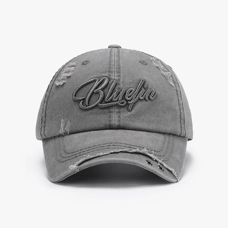 Embroidered Letter Cotton Baseball Cap - Hovatok